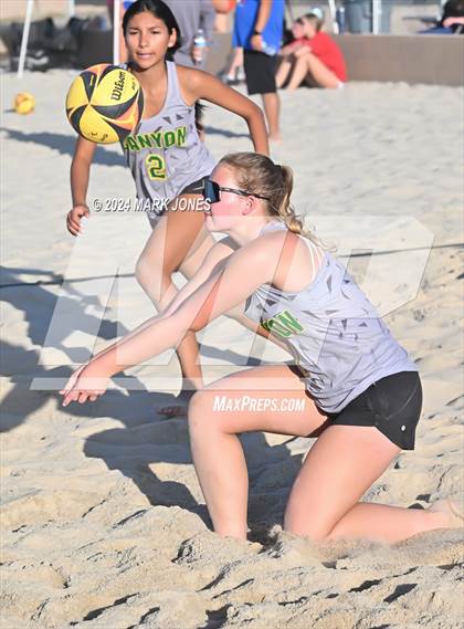 Thumbnail 2 in Canyon del Oro vs. Saguaro (AIA DII Pairs Semifinal) photogallery.