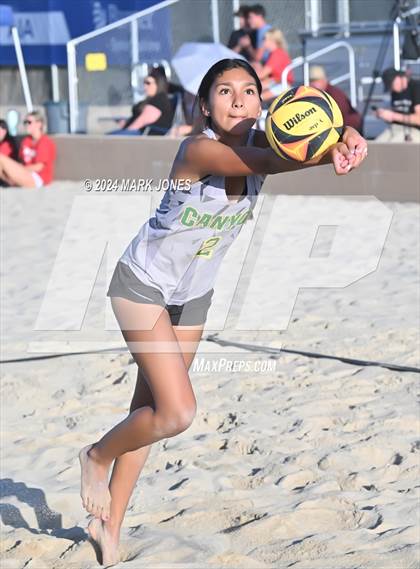 Thumbnail 3 in Canyon del Oro vs. Saguaro (AIA DII Pairs Semifinal) photogallery.