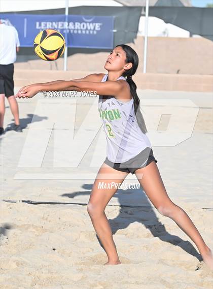 Thumbnail 2 in Canyon del Oro vs. Saguaro (AIA DII Pairs Semifinal) photogallery.