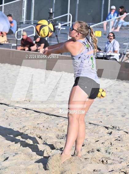 Thumbnail 2 in Canyon del Oro vs. Saguaro (AIA DII Pairs Semifinal) photogallery.