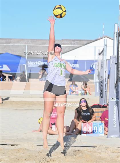 Thumbnail 3 in Canyon del Oro vs. Saguaro (AIA DII Pairs Semifinal) photogallery.