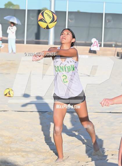 Thumbnail 1 in Canyon del Oro vs. Saguaro (AIA DII Pairs Semifinal) photogallery.