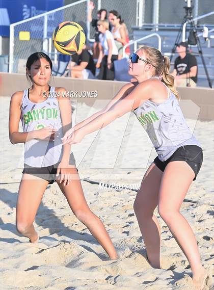 Thumbnail 3 in Canyon del Oro vs. Saguaro (AIA DII Pairs Semifinal) photogallery.
