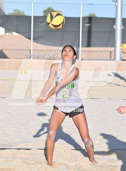 Thumbnail 2 in Canyon del Oro vs. Saguaro (AIA DII Pairs Semifinal) photogallery.