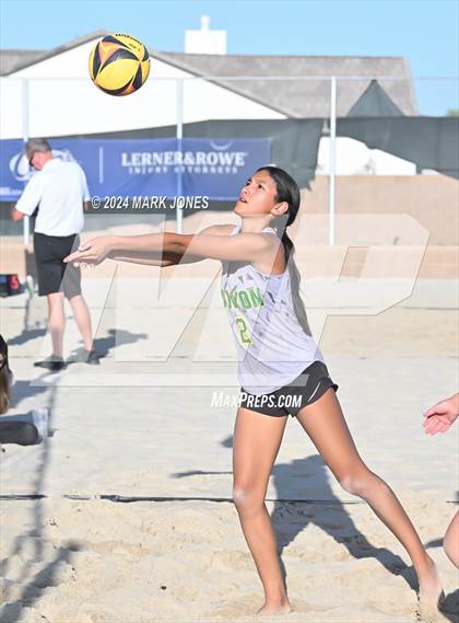 Thumbnail 3 in Canyon del Oro vs. Saguaro (AIA DII Pairs Semifinal) photogallery.