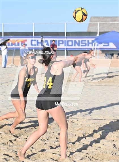 Thumbnail 1 in Canyon del Oro vs. Saguaro (AIA DII Pairs Semifinal) photogallery.