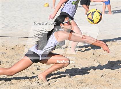 Thumbnail 3 in Canyon del Oro vs. Saguaro (AIA DII Pairs Semifinal) photogallery.