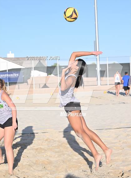 Thumbnail 2 in Canyon del Oro vs. Saguaro (AIA DII Pairs Semifinal) photogallery.