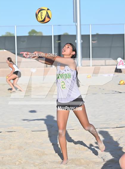 Thumbnail 1 in Canyon del Oro vs. Saguaro (AIA DII Pairs Semifinal) photogallery.