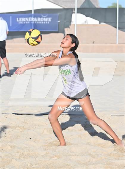 Thumbnail 1 in Canyon del Oro vs. Saguaro (AIA DII Pairs Semifinal) photogallery.