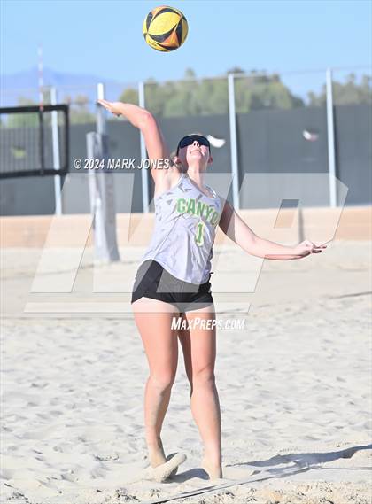 Thumbnail 1 in Canyon del Oro vs. Saguaro (AIA DII Pairs Semifinal) photogallery.