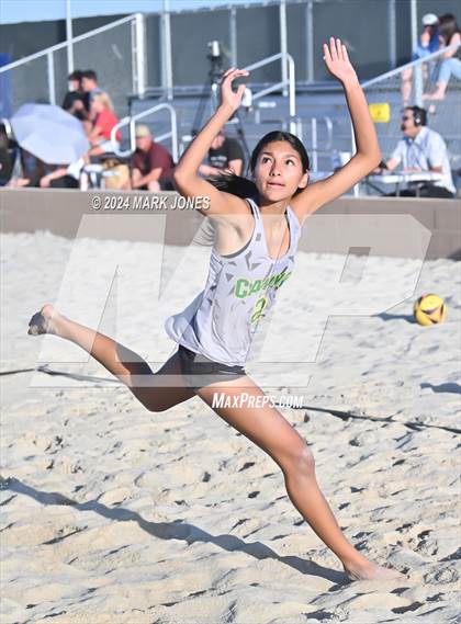 Thumbnail 2 in Canyon del Oro vs. Saguaro (AIA DII Pairs Semifinal) photogallery.