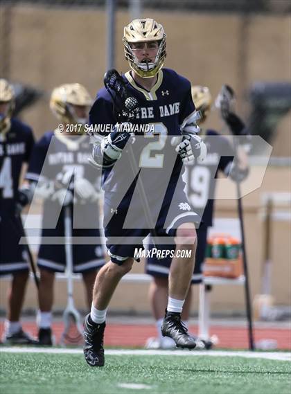 Thumbnail 1 in Crespi vs  Notre Dame (SO) photogallery.