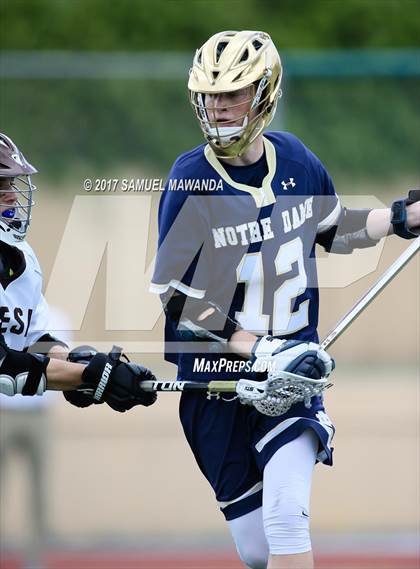 Thumbnail 2 in Crespi vs  Notre Dame (SO) photogallery.