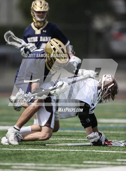 Thumbnail 3 in Crespi vs  Notre Dame (SO) photogallery.