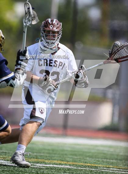 Thumbnail 2 in Crespi vs  Notre Dame (SO) photogallery.
