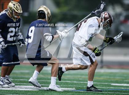 Thumbnail 1 in Crespi vs  Notre Dame (SO) photogallery.