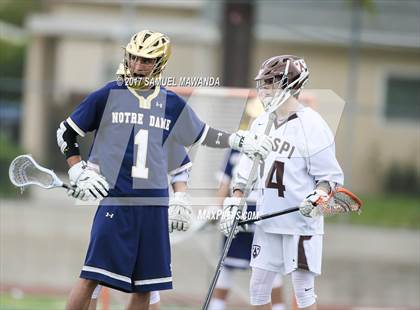 Thumbnail 3 in Crespi vs  Notre Dame (SO) photogallery.