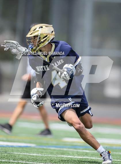 Thumbnail 1 in Crespi vs  Notre Dame (SO) photogallery.