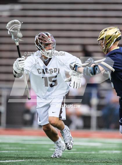 Thumbnail 2 in Crespi vs  Notre Dame (SO) photogallery.