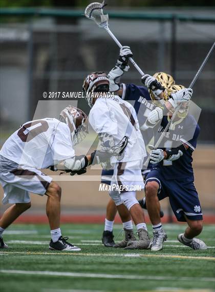 Thumbnail 2 in Crespi vs  Notre Dame (SO) photogallery.