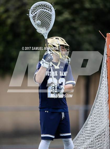 Thumbnail 2 in Crespi vs  Notre Dame (SO) photogallery.