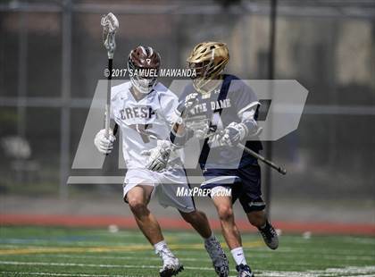 Thumbnail 3 in Crespi vs  Notre Dame (SO) photogallery.