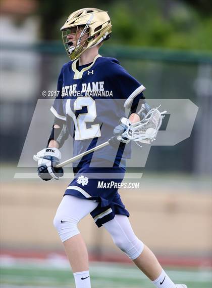 Thumbnail 1 in Crespi vs  Notre Dame (SO) photogallery.