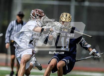 Thumbnail 2 in Crespi vs  Notre Dame (SO) photogallery.