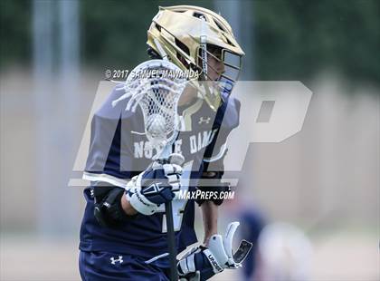 Thumbnail 2 in Crespi vs  Notre Dame (SO) photogallery.