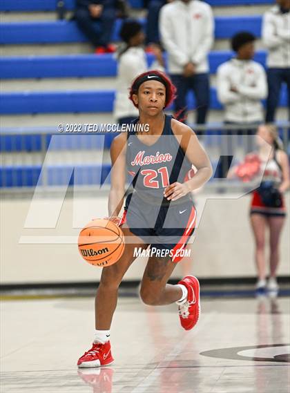 Thumbnail 1 in Jacksonville vs. Marion (AAA 5A State Playoffs) photogallery.