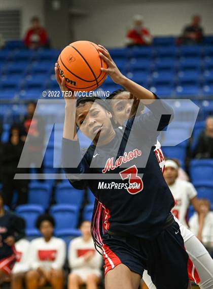 Thumbnail 3 in Jacksonville vs. Marion (AAA 5A State Playoffs) photogallery.