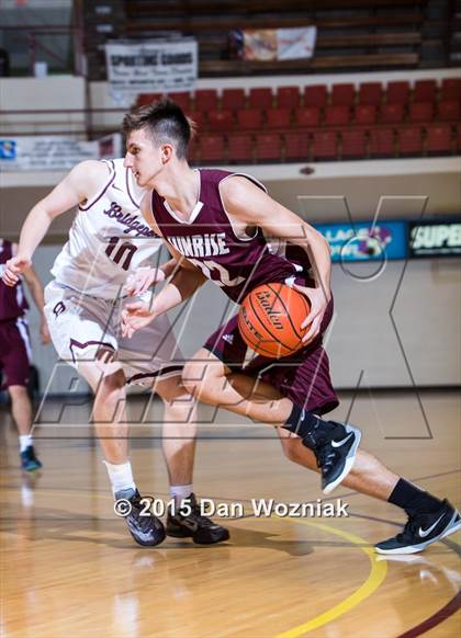 Thumbnail 2 in Sunrise Christian Academy vs. Bridgeport (Fantasy of Lights) photogallery.