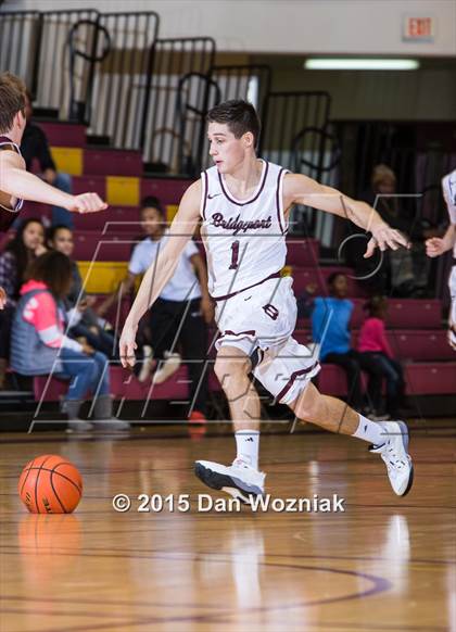 Thumbnail 1 in Sunrise Christian Academy vs. Bridgeport (Fantasy of Lights) photogallery.
