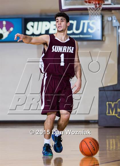 Thumbnail 3 in Sunrise Christian Academy vs. Bridgeport (Fantasy of Lights) photogallery.
