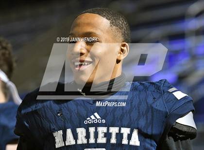 Thumbnail 1 in Eastside Catholic vs. Marietta (GEICO State Champions Bowl Series) photogallery.