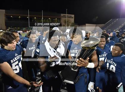 Thumbnail 3 in Eastside Catholic vs. Marietta (GEICO State Champions Bowl Series) photogallery.