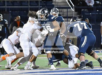 Thumbnail 3 in Eastside Catholic vs. Marietta (GEICO State Champions Bowl Series) photogallery.