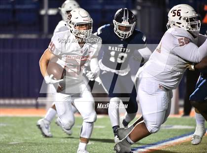 Thumbnail 1 in Eastside Catholic vs. Marietta (GEICO State Champions Bowl Series) photogallery.