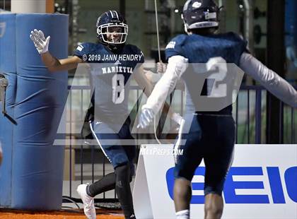 Thumbnail 2 in Eastside Catholic vs. Marietta (GEICO State Champions Bowl Series) photogallery.