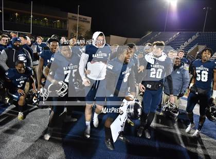 Thumbnail 3 in Eastside Catholic vs. Marietta (GEICO State Champions Bowl Series) photogallery.