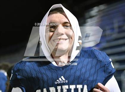 Thumbnail 2 in Eastside Catholic vs. Marietta (GEICO State Champions Bowl Series) photogallery.