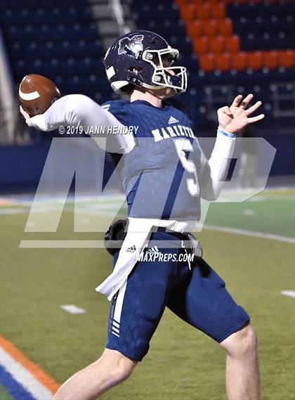 Thumbnail 1 in Eastside Catholic vs. Marietta (GEICO State Champions Bowl Series) photogallery.