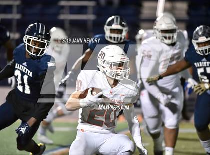 Thumbnail 1 in Eastside Catholic vs. Marietta (GEICO State Champions Bowl Series) photogallery.