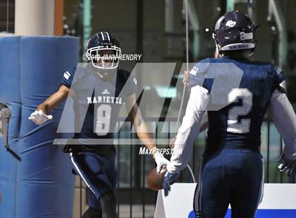 Thumbnail 1 in Eastside Catholic vs. Marietta (GEICO State Champions Bowl Series) photogallery.