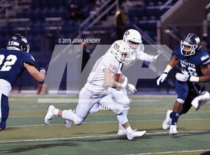 Thumbnail 2 in Eastside Catholic vs. Marietta (GEICO State Champions Bowl Series) photogallery.