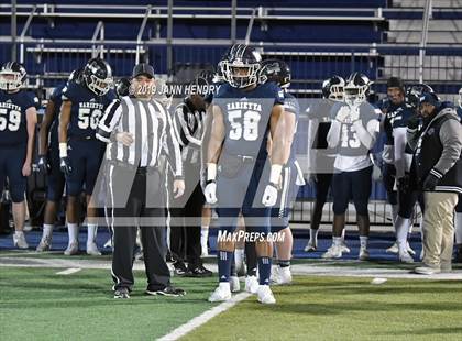 Thumbnail 3 in Eastside Catholic vs. Marietta (GEICO State Champions Bowl Series) photogallery.