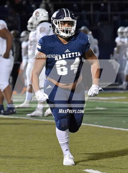 Thumbnail 2 in Eastside Catholic vs. Marietta (GEICO State Champions Bowl Series) photogallery.