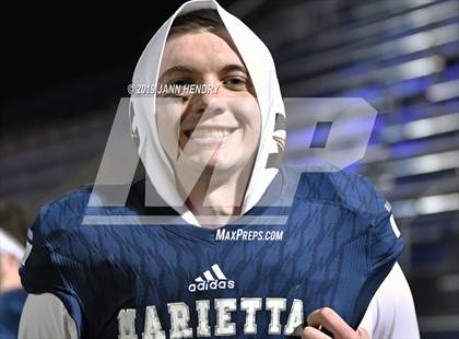 Thumbnail 3 in Eastside Catholic vs. Marietta (GEICO State Champions Bowl Series) photogallery.