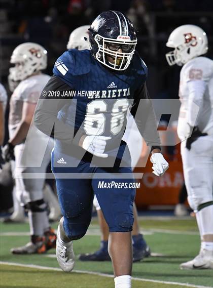 Thumbnail 1 in Eastside Catholic vs. Marietta (GEICO State Champions Bowl Series) photogallery.